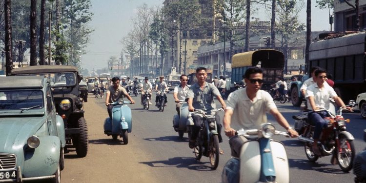 Thị trường xe máy ở miền Nam đầu năm 1975