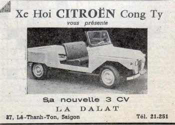 Niềm tự hào xe hơi “Made in Vietnam” đã có từ trước năm 75