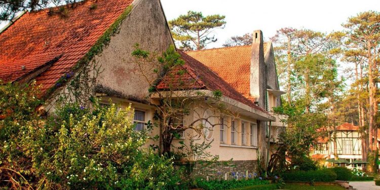 Những tấm ảnh màu đẹp lộng lẫy của biệt thự cổ Đà Lạt