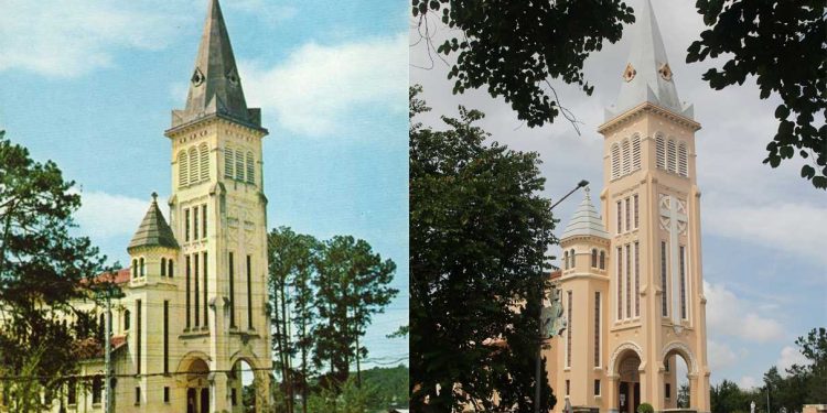 Chùm ảnh so sánh Đà Lạt xưa và nay khi chụp cùng một góc ảnh