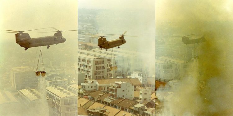 Những hình ảnh về một vụ chữa cháy ở Sài Gòn trước năm 1975