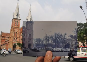 Bộ ảnh lồng ghép xưa và nay của miền Nam trước 1975 – Nhìn về quá khứ