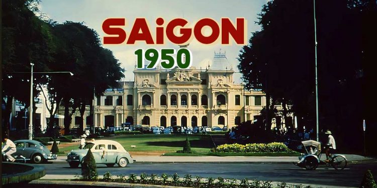 Những tấm ảnh màu quý hiếm của Sài Gòn thập niên 1950