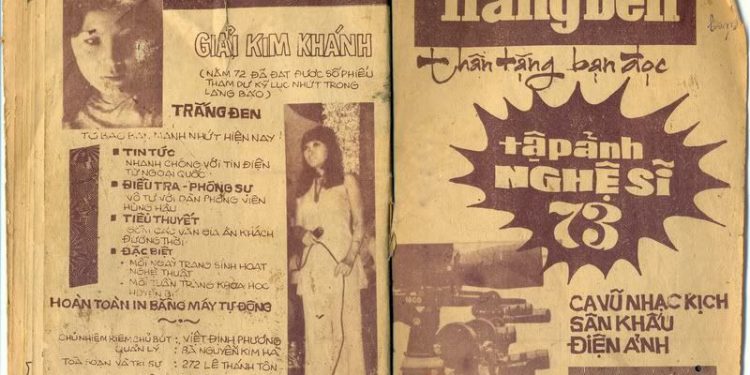 Những ký ức về giải Kim Khánh của nhật báo Trắng Đen trước năm 1975 ở Sài Gòn