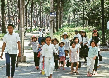 Tuyển chọn những hình ảnh Sài Gòn xưa rợp bóng cây xanh