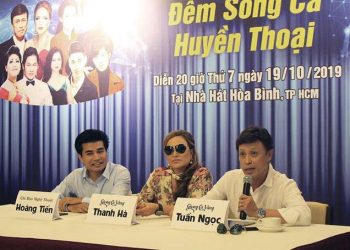 Đêm nhạc “Đêm Song Ca Huyền Thoại” kết hợp nhạc vàng, nhạc đỏ và nhạc tình ca