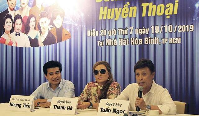 Đêm nhạc “Đêm Song Ca Huyền Thoại” kết hợp nhạc vàng, nhạc đỏ và nhạc tình ca