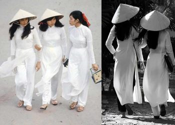 Chùm ảnh tuyệt đẹp về những tà áo dài nữ sinh xưa