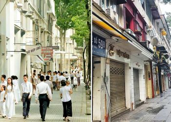 Hình ảnh so sánh đường Sài Gòn xưa và nay với cùng một góc ảnh – Phần 2: Đường Tự Do (Đồng Khởi)