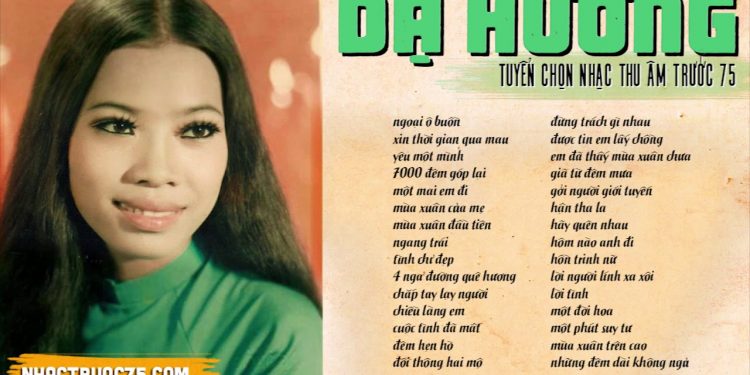 Nghe lại những bản thu âm trước 1975 của ca sĩ Dạ Hương – Đời buồn như tiếng hát