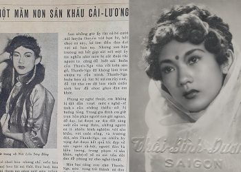 Nội dung một bài báo năm 1956: “Thanh Nga – Một mầm non sân khấu cải lương”