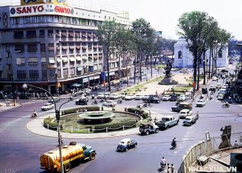 Bùng binh Bồn Kèn trước năm 1975 – Hình ảnh thân thuộc với người Sài Gòn xưa