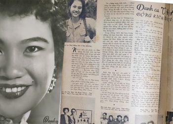 Một bài báo cũ về danh ca Thái Hằng hơn 60 năm trước