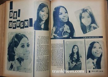 Một bài báo giới thiệu ca sĩ Dạ Hương 50 năm trước