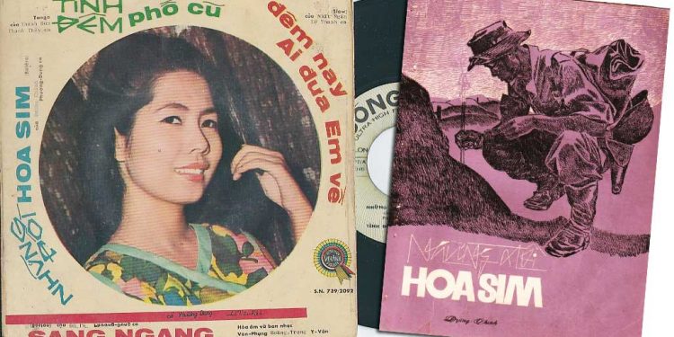 Bài hát “Những Đồi Hoa Sim” (Nhạc sĩ Dzũng Chinh – Ca sĩ Phương Dung) và dĩa nhựa ăn khách nhất trước 1975