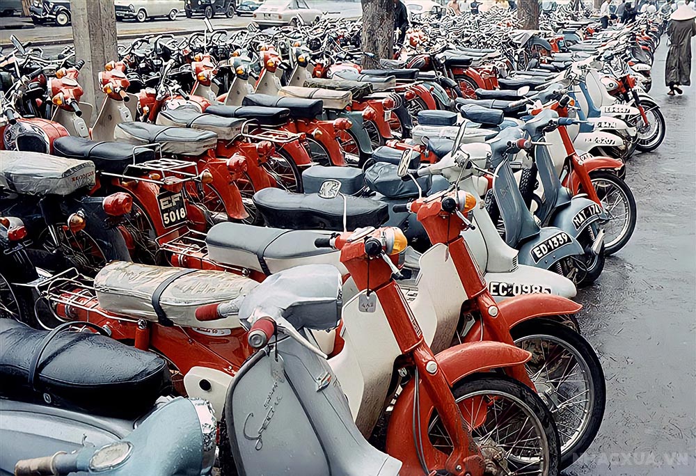 Ngắm cổ vật hàng hiếm Honda C50 Dame 1967 tại Hà Nội  Xe  Việt Giải Trí