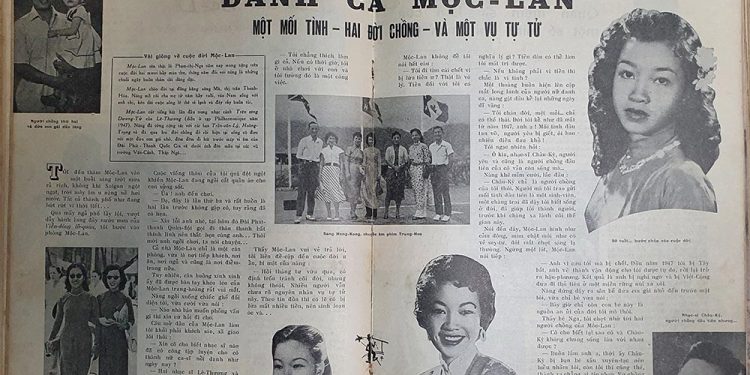 Danh ca Mộc Lan – Mỹ nhân tuyệt sắc và giai thoại về những chuyện tình trong đời