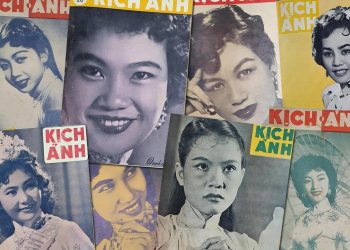 Những mỹ nhân tuyệt sắc của làng nghệ thuật Sài Gòn trên hình bìa tạp chí Kịch Ảnh năm 1957