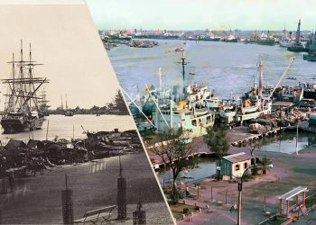 Những hình ảnh tàu thuyền tấp nập trên sông Bến Nghé (sông Sài Gòn) suốt hơn 1 thế kỷ
