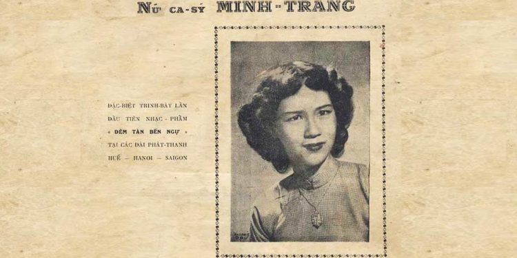 Nghe lại những bản thâu thanh hiếm của danh ca Minh Trang vào thập niên 1950
