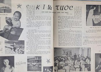 Bài báo năm 1957 phỏng vấn danh ca Kim Tước năm 19 tuổi