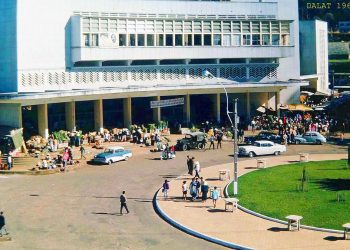Hình ảnh về Chợ Đà Lạt xưa – Kiến trúc độc đáo của thập niên 1950