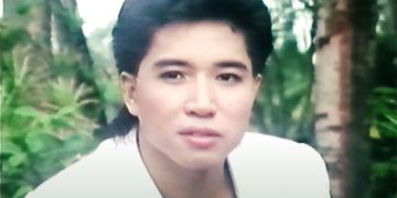 Hình ảnh thư sinh của Thế Sơn trong video ca nhạc 30 năm trước khi còn ở Việt Nam