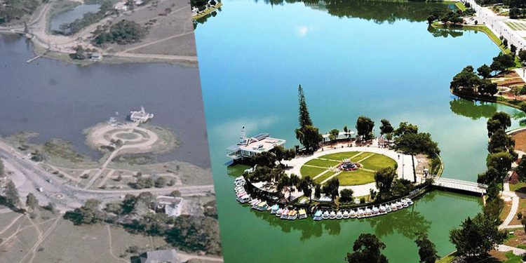 Bộ sưu tập hình ảnh nhà Thủy Tạ trên hồ Xuân Hương (Đà Lạt) qua nhiều thời kỳ