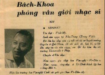 Chuyện ít người biết về hậu trường âm nhạc ở Sài Gòn 60 năm trước qua bài phỏng vấn nhạc sĩ Minh Kỳ năm 1963