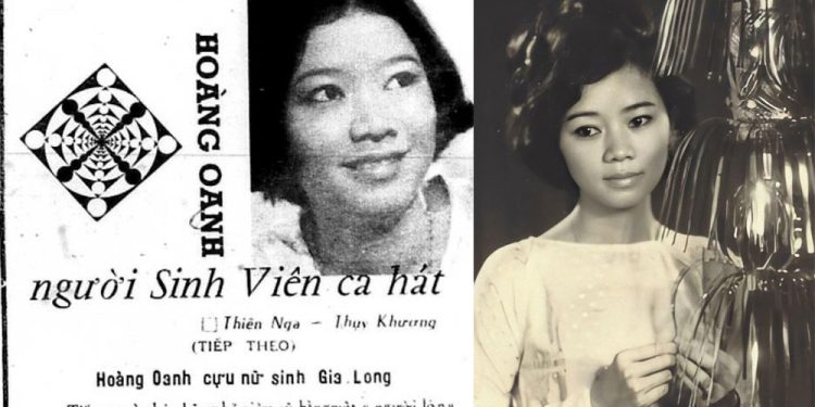 Bài phỏng vấn danh ca Hoàng Oanh năm 1971: “Hoàng Oanh – Người sinh viên ca hát”