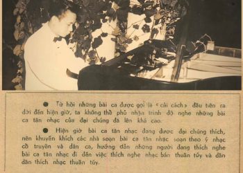 Lời tự bạch về công việc “phụ soạn hòa âm” trước 1975 của nhạc sĩ Nghiêm Phú Phi trên báo năm 1963