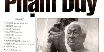 Mùa Xuân trong ca từ của Phạm Duy