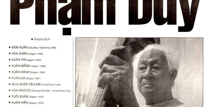 Mùa Xuân trong ca từ của Phạm Duy