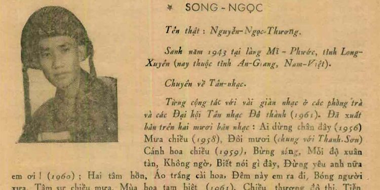 Vấn đề “kiểm duyệt nhạc” gắt gao ở Sài Gòn xưa trước qua lời kể của nhạc sĩ Song Ngọc 60 năm trước