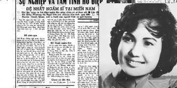 Kỹ thuật ngâm thơ của Hồ Điệp (bài báo năm 1974 về nữ nghệ sĩ ban Tao Đàn)