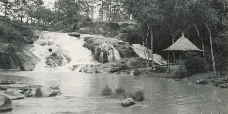 Lịch sử tên gọi là những hình ảnh tuyệt đẹp của thác Cam Ly xưa