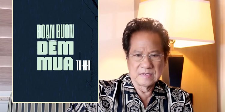 Danh ca Chế Linh (nhạc sĩ Tú Nhi) thu hồi bản quyền bài hát Đoạn Buồn Đêm Mưa của Vinh Sử