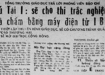 “Kỳ thi Tú tài IBM” ở Sài Gòn năm 1974 – Lần đầu tiên và cũng là lần cuối cùng